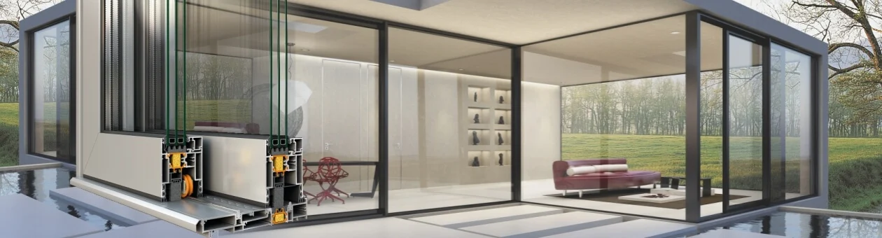 Alumil Smartia S700 - Lift & slide insulated system