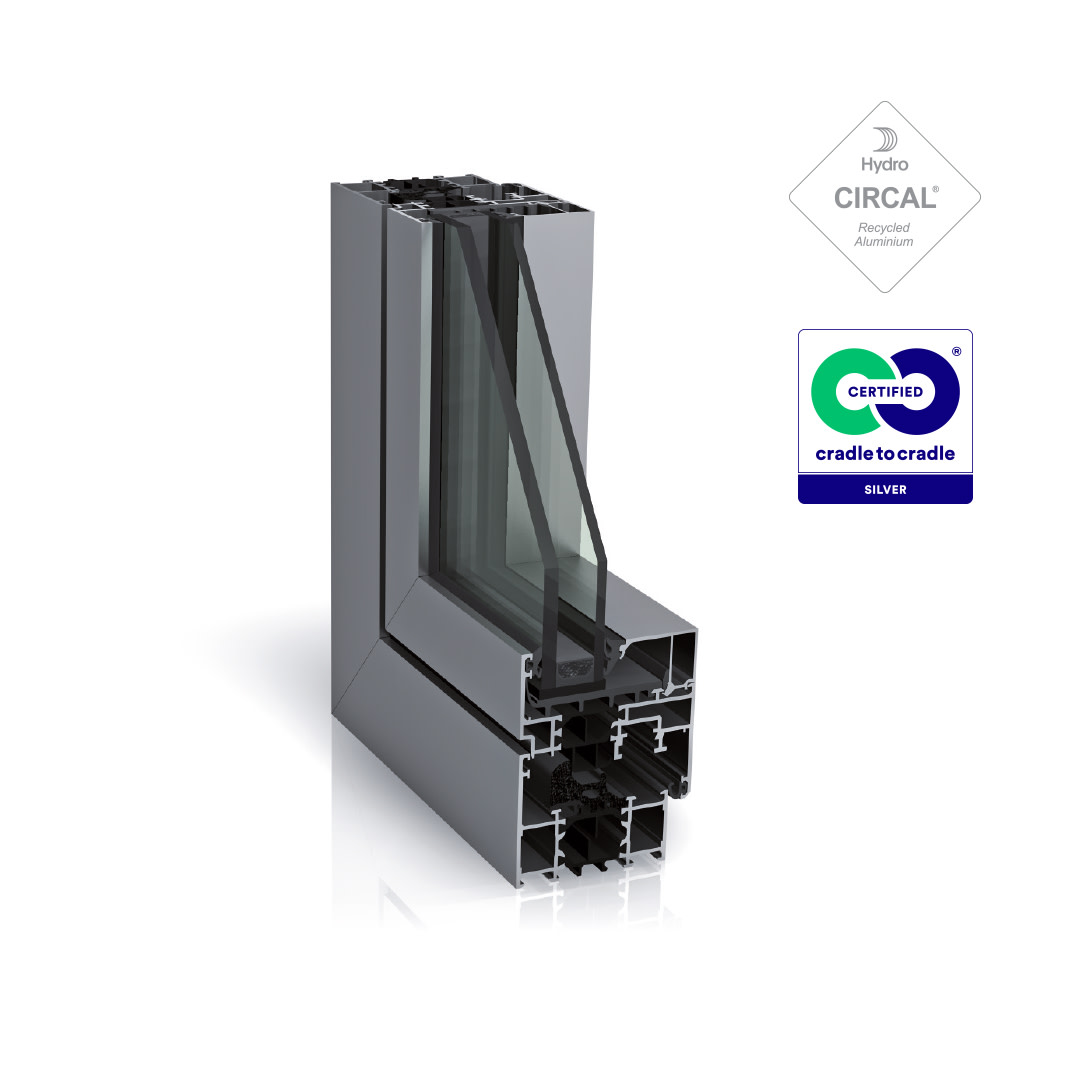 Wicona WICLINE 75 EVO - Standard windows